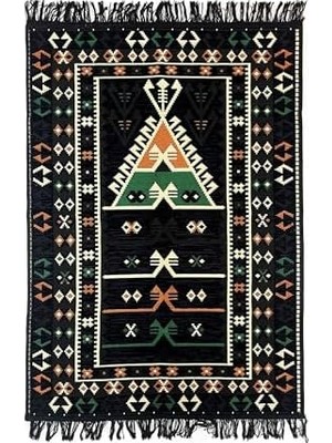 Teknocan Seccade Kilim 16 Siyah