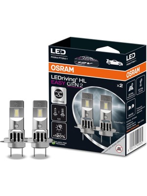Teknocan Ampul H7/H18 Ledriving Easy 16W 12V PX26D Hfb2, LED Far Ampulü