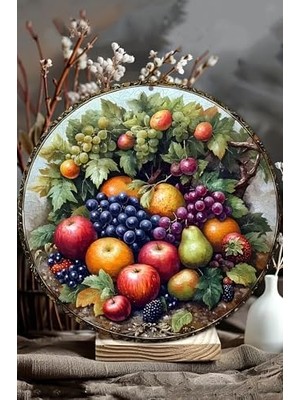 Teknocan Bereketli Bir Hasat Mevsimi! Uv Baskılı 3D Gürünümlü Mdf Duvar Süsü DT100,AHŞAP DT100 33 x