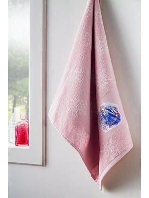 Teknocan Özdilek Lisanslı Kız Havlu Bornoz Set Pembe 7/8 Yaş