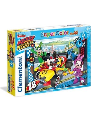 Teknocan 24 Parça Racers Puzzle Renkli 6+