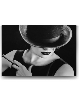 Teknocan Puro Içen Kadın Tablosu - 90X60CM