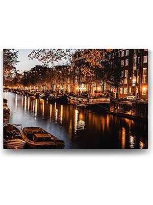 Teknocan Amsterdam Hollanda Tablosu - 140X100CM