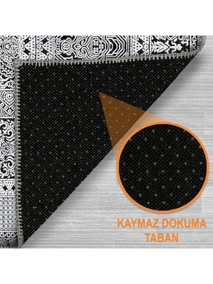 Teknocan Konsa Şönil Kaymaz Doğal Pamuk Tabanlı Yıkanabilir Antibakteriyel Çevre Dostu Salon Halısı 160X230