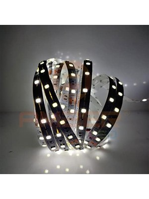 Teknocan 5 Metre Şerit LED Günışığı Renk + 12V 5 Amper 60 Watt LED Trafo -3 Dirençli Double Pcb - Yeni Nesil Oturma Odası, Yatak Odası ve Mutfak Için Gizli Aydınlatma