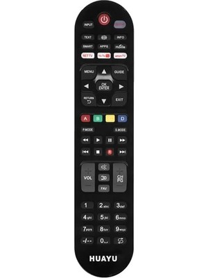 Renas Store Huayu URC1517 Netflix-Youtube-Amazon Tuşlu LCD LED Tv Universal Kumanda
