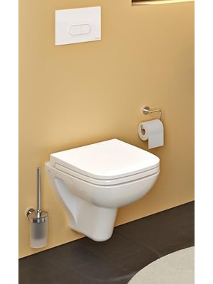 Teknocan Base 200 A44104 Tuvalet Fırçalığı, Krom