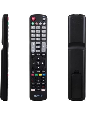 Renas Store Huayu URC1399 Netflix-Amazon Tuşlu Universal Lcd-Led Tv Kumanda