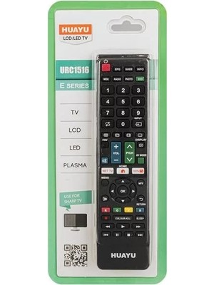 Renas Store Huayu URC1516 Universal Lcd-Led Tv Kumanda