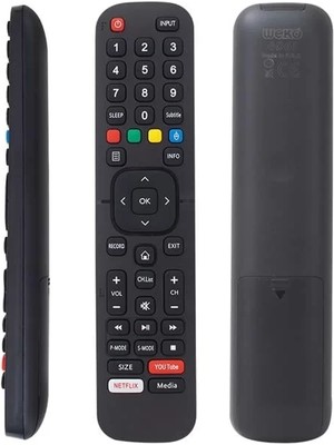Renas Store Strong Netflix-Youtube-Media Tuşlu Lcd-Led Tv Kumandası