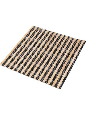 Teknocan Bambu Amerikan Servis, Doğal Bambu Malzeme, 17.7 x 11.8 Inç (45 x 30 Cm), 3 Adet (Model 3)