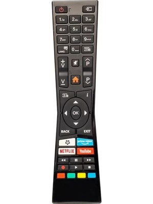 Renas Store Netflix-Youtube-Prime Video Tuşlu Lcd-Led Tv Kumanda (SRC-4316)(17382 Kalıp)