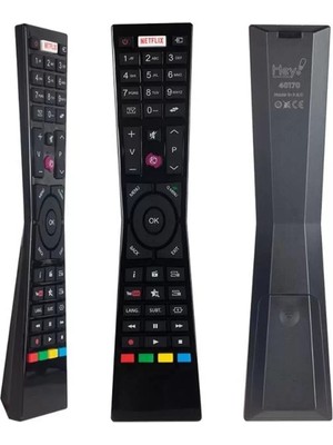 Renas Store Hey Jvc Netflix Tuşlu LCD LED Tv Kumanda (RCA2-49101 SRC-4916)