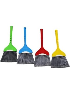 Teknocan UR-3255 Lale (No:2) Süpürge (Renkli Plastik & Saptak Saplı)*30