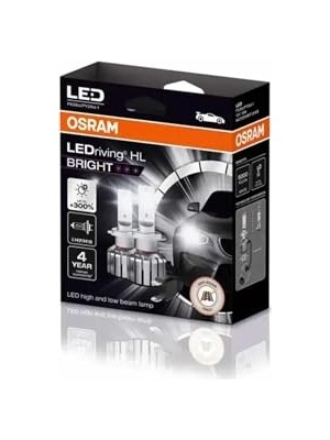 Cekar Store Osram H7 LED Xenon KIT%300 Fazla Işık / 4 Yıl Garantili 12V (2 Adet Far Için)          [enerji Sınıfı A]