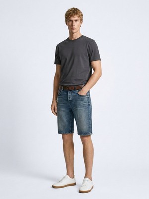 LTB Corvın Mid Indigo Bermuda