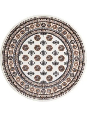 Vivense Persian BK1001 Dokuma Makine Halısı, Yuvarlak, 160X160