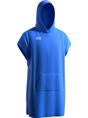 Madwave Mad Wave Yüzücü Bornozu Mavi Unisex Mavi Panço