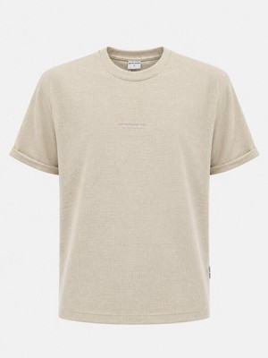 Classics Men White Room Slim Fit Erkek Kısa Kol Tshirt  7666