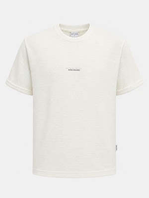 Classics Men White Room Slim Fit Erkek Kısa Kol Tshirt  7666