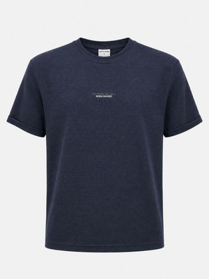 Classics Men White Room Slim Fit Erkek Kısa Kol Tshirt  7666