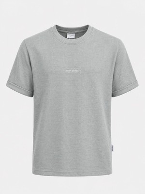Classics Men White Room Slim Fit Erkek Kısa Kol Tshirt  7666