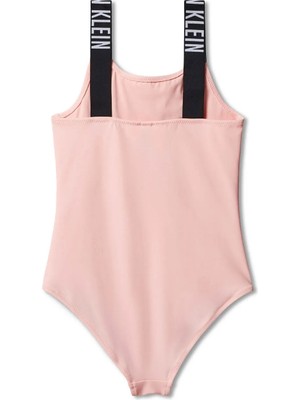 Calvin Klein Pembe Kız Çocuk Baskılı Mayo KY0KY00098TFL