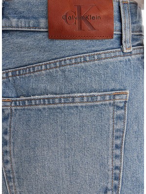 Calvin Klein Jeans Mavi Kadın Şort 90S Short 3 In Bardot Blue