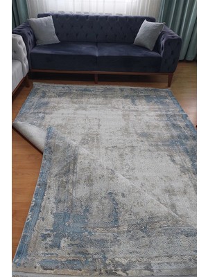 Sultan Halı Mavi Renkli Salon Halısı