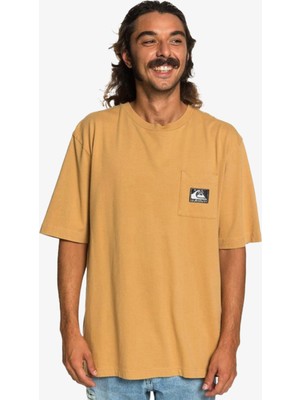 Quiksilver Oglas M Erkek Sarı T-Shirt EQYKT03987-CLL0