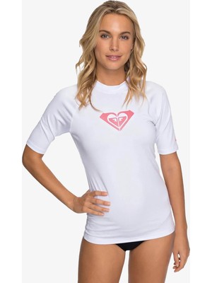 Roxy Wholehearted J Sfsh Kadın Beyaz T-Shirt ERJWR03219-WBB1