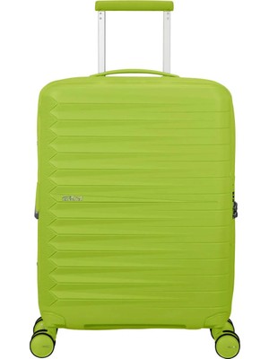American Tourister Fastforward Yeşil Körüklü 55/20 Kabin Boy Valiz