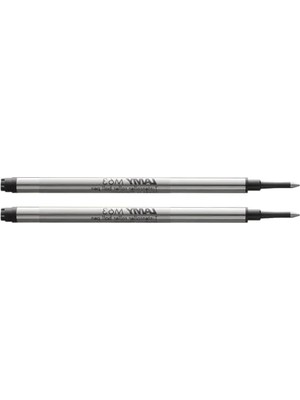 Calperia Lamy M63 Siyah Roller Kalem Yedeği 2'li Set