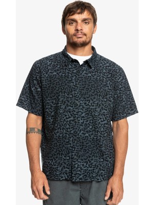 Quiksilver Authentıc Influenced Erkek Mavi Gömlek EQYWT04465-KTA6