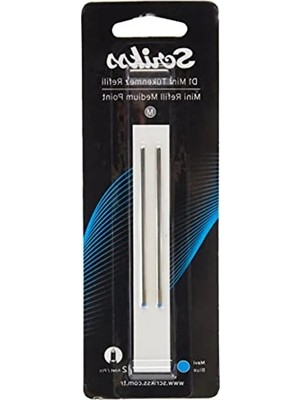 Calperia Mavi Renkli 2'li Blister Tükenmez Refill