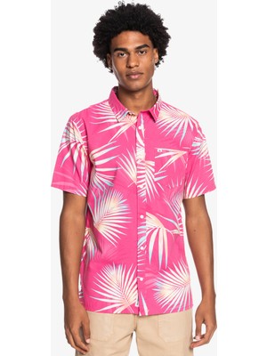 Quiksilver Pop Tropıc Erkek Pembe Gömlek EQYWT04317-MGK8