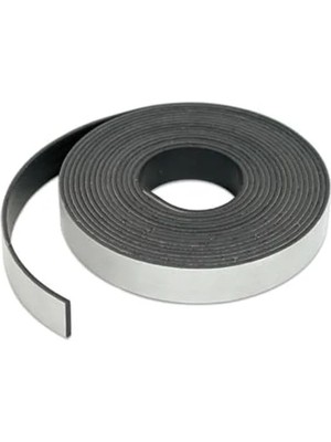 Calperia 2 Metre Uzunlukta Yapışkanlı Mıknatıs Şerit - 20 mm En
