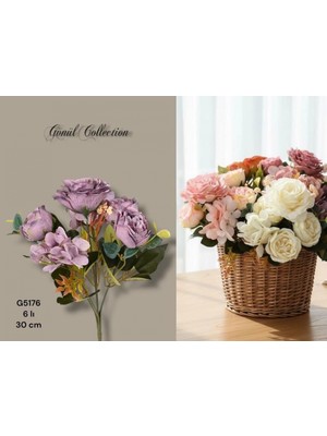 Gönül Mutfak Mor Yapay Çiçek 30 cm