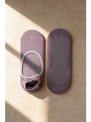 Bony Socks Kadın Asta Yoga / Pilates Step Çorap Mor