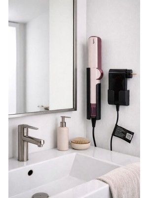 Megy Home Dyson Airstrait Uyumlu Stand Tutucu Set Siyah (Sadece Stand Gönderilir)