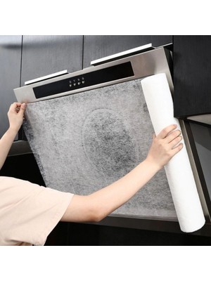 Ozcmax 2li Yağ Emici Duman Önleyici Pratik Mutfak Davlumbaz Koruyucuu Dayanıklı Yedek Filtre 45X90CM