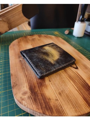 Balthazar Workshop Radahn El Yapımı Hakiki Deri Klasik Cüzdan