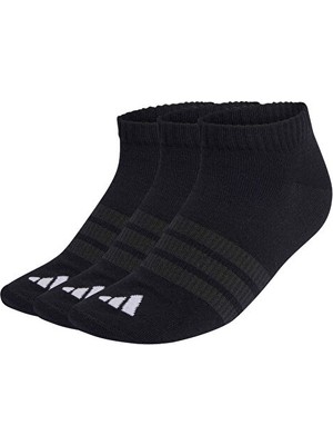 Adidas T Ess Low 3p Çorap (3 Çift) KC9628 Siyah
