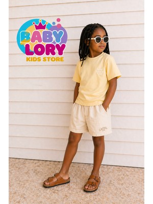 Baby Lory Kids Store Unısex T-Shirt Şortlu Takım