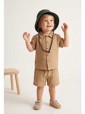 Baby Lory Kids Store Erkek Çocuk Renkli Dokuma Gömlekli Takım
