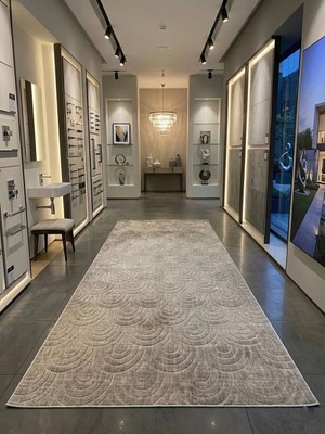 Dinarsu Aksu Prime Cozy Dmr Halıcılık Toprak Modern Kaymaz Taban Çocuk Odası Salon Hol, Koridor Mutfak Yıkanabilir Jel Kesme Yolluk Halı
