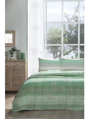 Özdilek Rf -Weave Yeşil- Tek Kişilik Pike Takımı