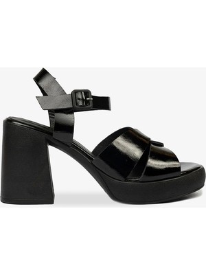 Greyder Kadın Siyah Hakiki Deri Sandalet 4Y2AS59046