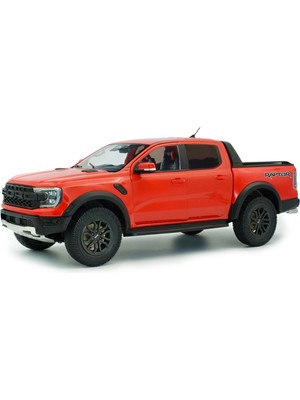 Solido 1/18 S1813901 Ford Ranger Raptor – Orange Raptor – 2024