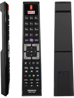 Renas Store Huayu RM-L1396 Vestel-Regal-Seg Netflix Tuşlu Lcd-Led Tv Kumanda